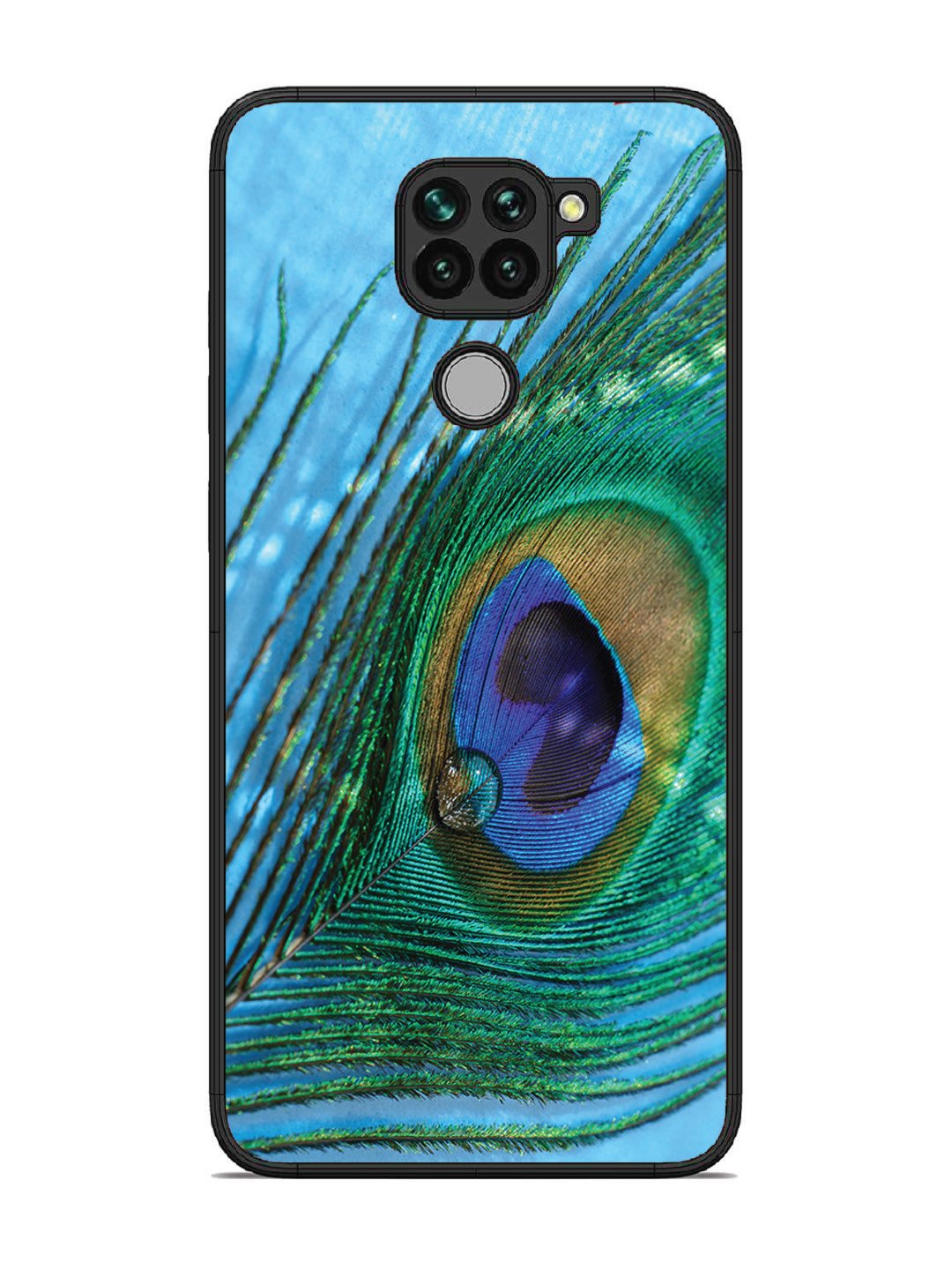 Xiaomi Redmi NOTE 9 A drop on Peacock Feather