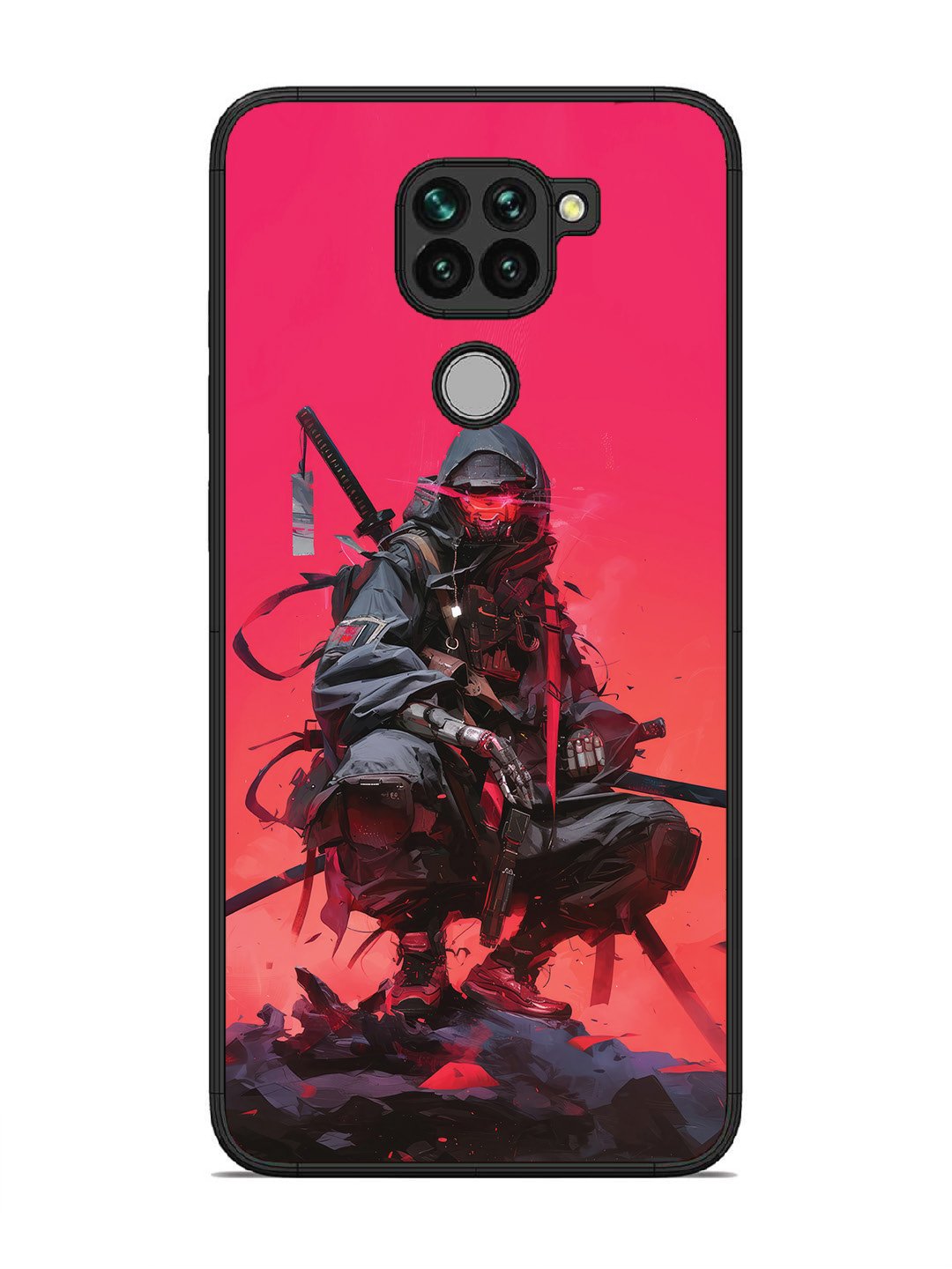 Xiaomi Redmi NOTE 9 Cyberpunk Ninja Katana