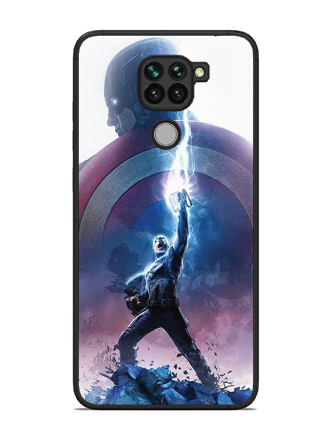 Xiaomi Redmi NOTE 9 captain-america-thor-hammer-lightning