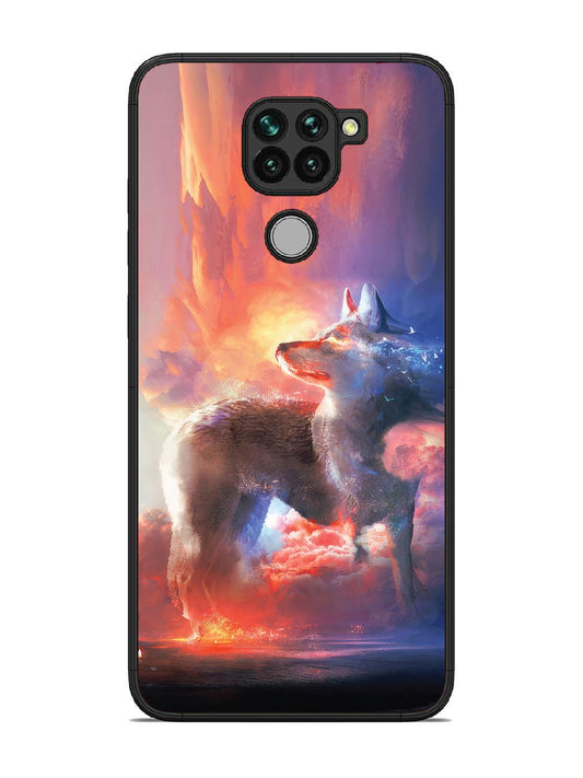 Xiaomi Redmi NOTE 9 wolf-fantasy-animal