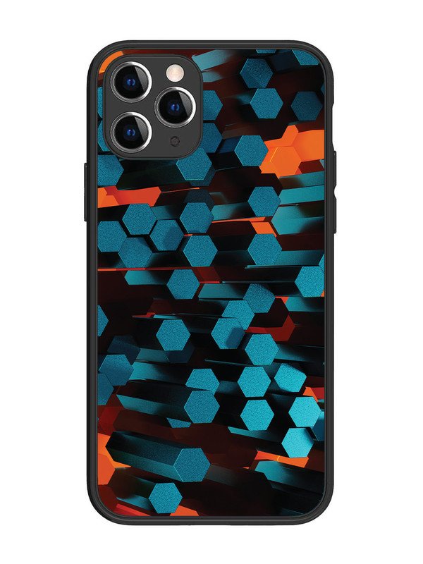 iPhone 11 Pro Hexagon 3D Abstract