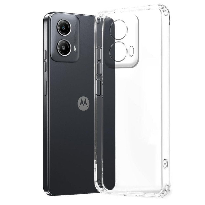 motorola moto g34 5g Transparent Case camera bump protector