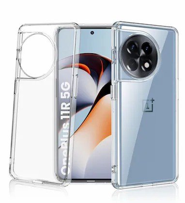 oneplus 11r 5g Transparent Case camera bump protector