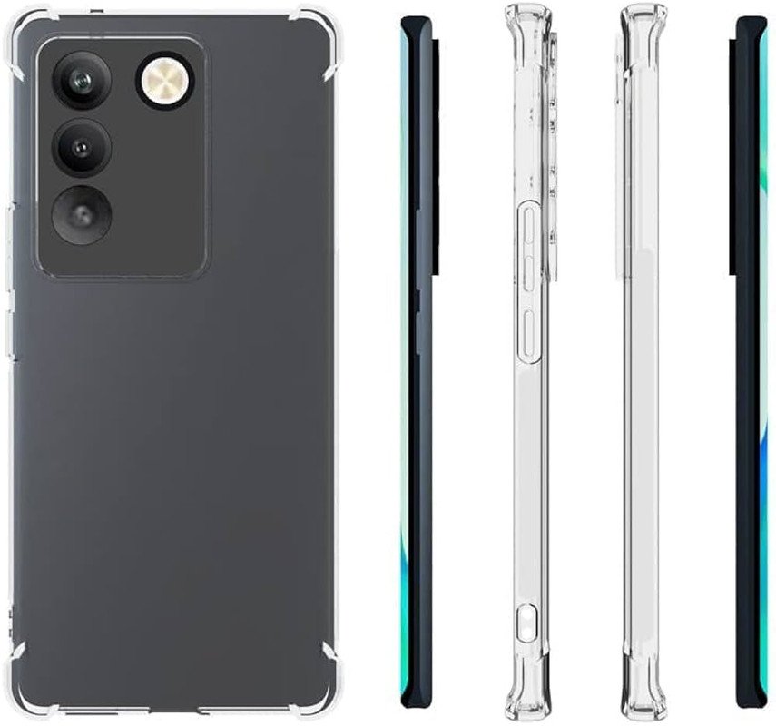 vivo v27 pro 5g Transparent Case shock proof