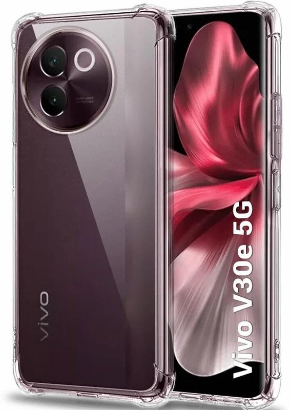 vivo v30e 5g Transparent Case shock proof