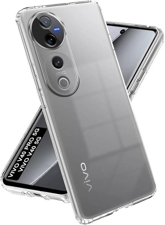 vivo v40e 5g Transparent Case shock proof