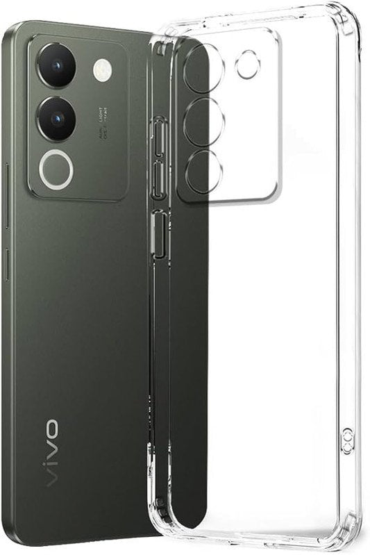 vivo y200 5g Transparent Case shock proof