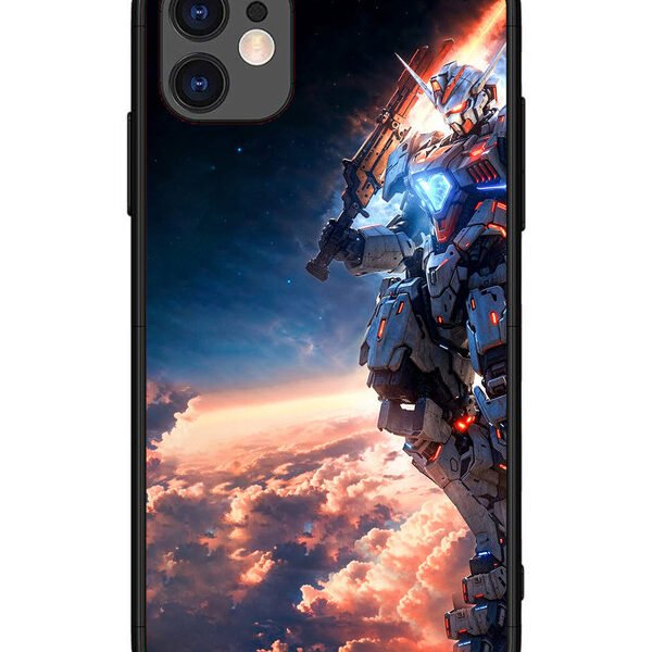 iPhone 11 | 2D Metal | Gundam Anime | LC067