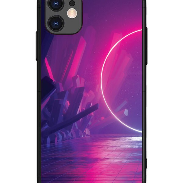 iPhone 11 | 2D Metal | abstract with Neon Light | LC067