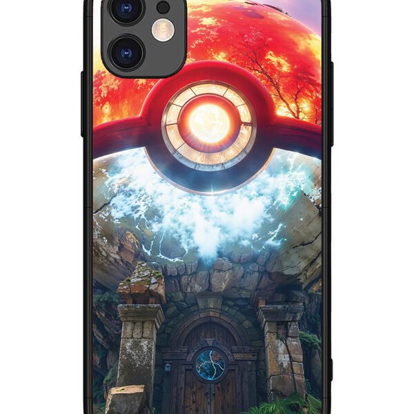 iPhone 11 | 2D Metal | Cartoon-ball-house-anime | LC067
