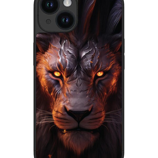 Iphone 14 | 2D Metal | Lion-Animal | LC301