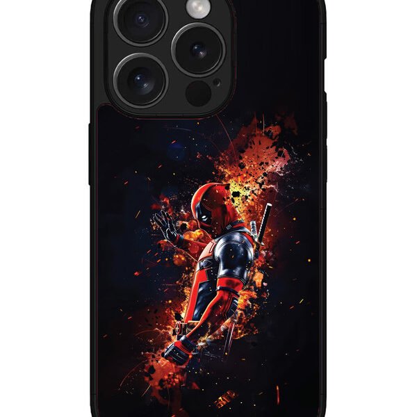 Iphone 15 Pro | 2D Metal | Deadpool | LC068