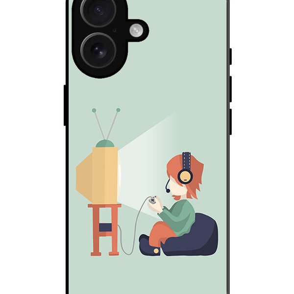 iPhone 16, Metal Back Cover
