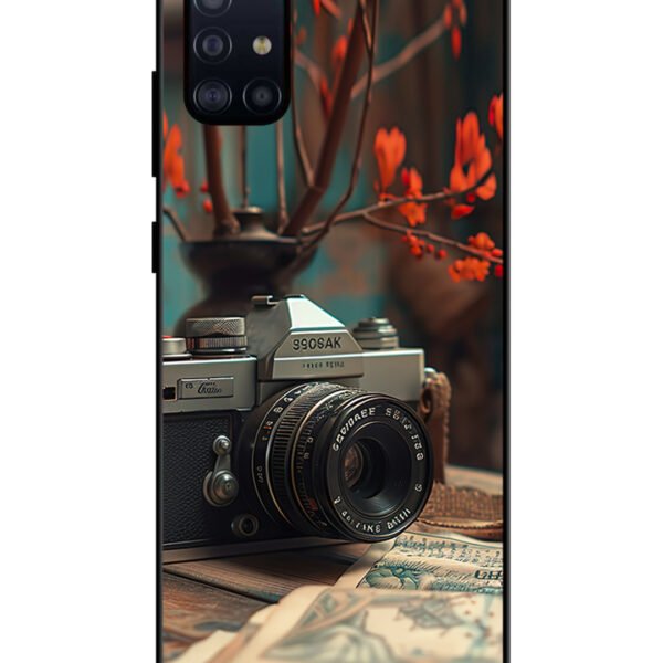 Samsung Galaxy A71 | 2D Metal | Retro Camera | LC131