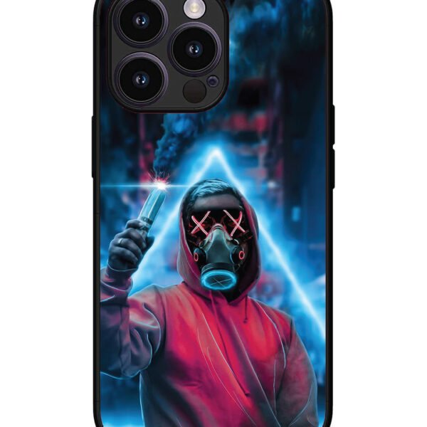 Iphone 13 Pro | 2D Metal | Mask-Man-Bad-Boys-Bad-Boys-Rules | LC333