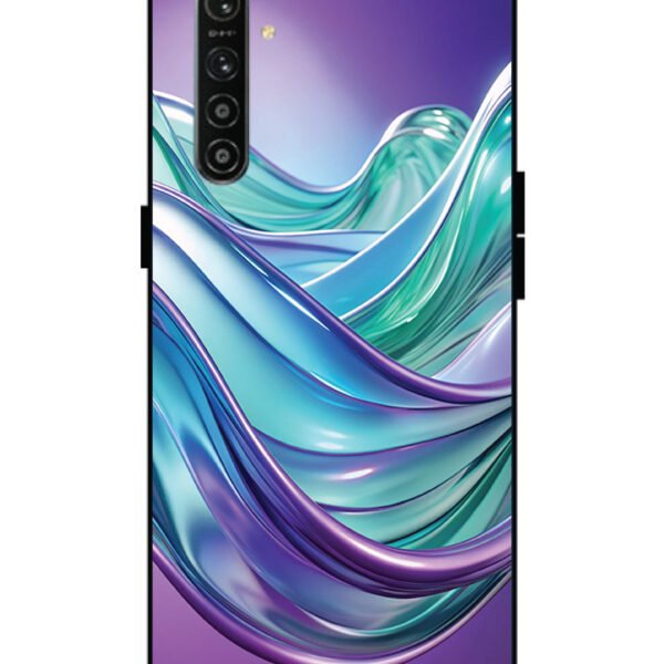 Realme XT | 2D Metal | Mystic Purple Wave | LC101