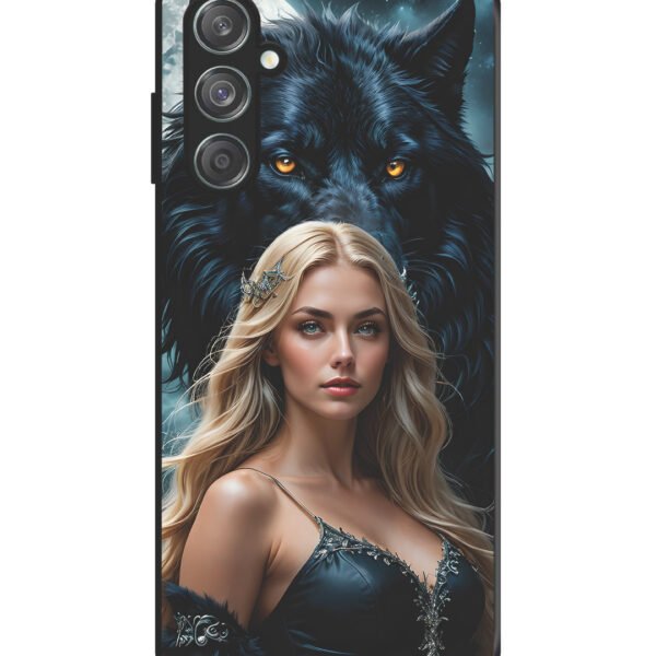 Samsung Galaxy M15 | 2D Metal | Wolf & Girl | LC134