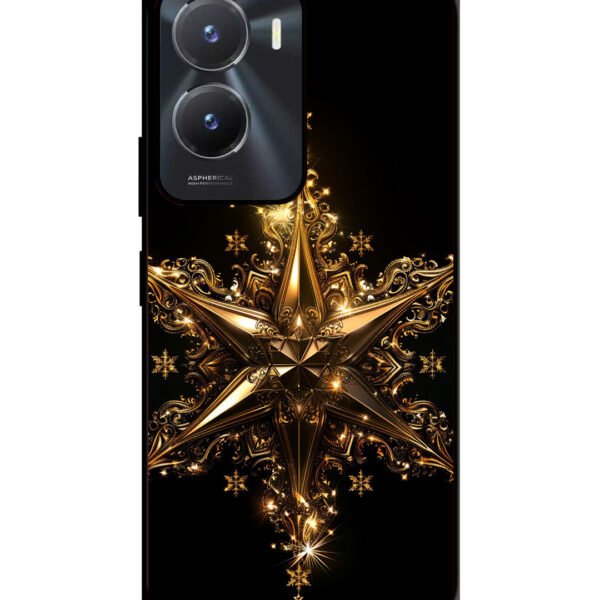 Vivo Y16 | 2D Metal | Glinting Golden Star | Lc010