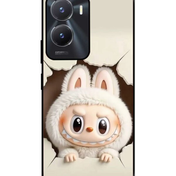 Vivo Y16 | 2D Metal | Labubu From Cracked Wall | Lc010