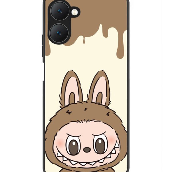 Vivo Y28s 5G | 2D Metal | Labubu Closeup Chocolate | LC308