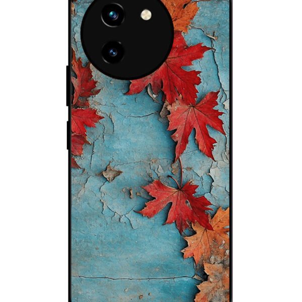 Vivo T3X 5G | 2D Metal | Autumn Leafs Marble | LC280