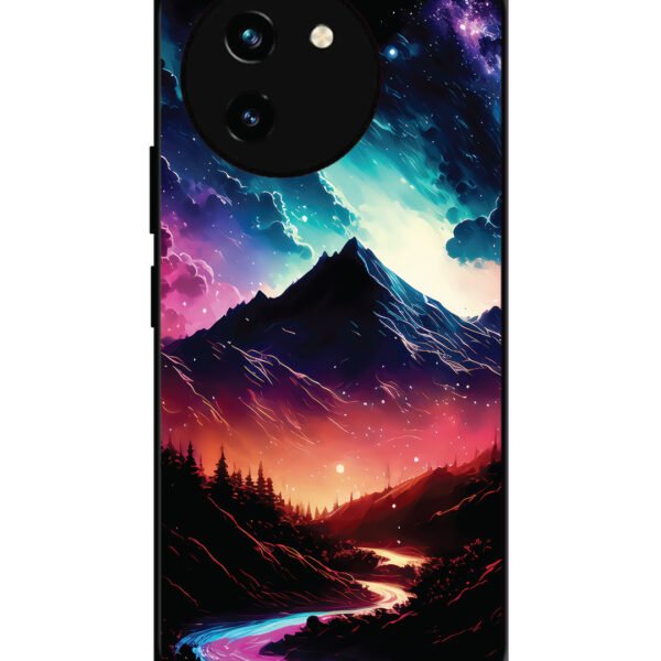 Vivo Y200I | 2D Metal | Mountain-Valley-Colorful-Cloud-At-Night | LC280
