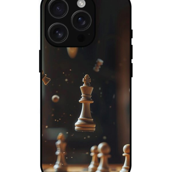 Iphone 16 Pro | 2D Metal | King Chess | LC312