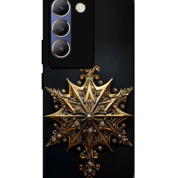 Vivo T3 5G | 2D Metal | Ornate Golden Star | LC015